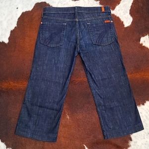 7 For All Mankind. Crop Dojo